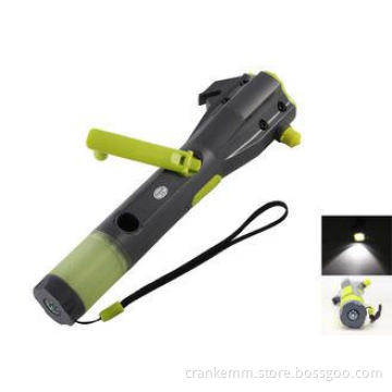 Hand Crank Emergency Car Hammer / Auto Safety Hammer To Bre